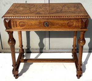walnut writing desk